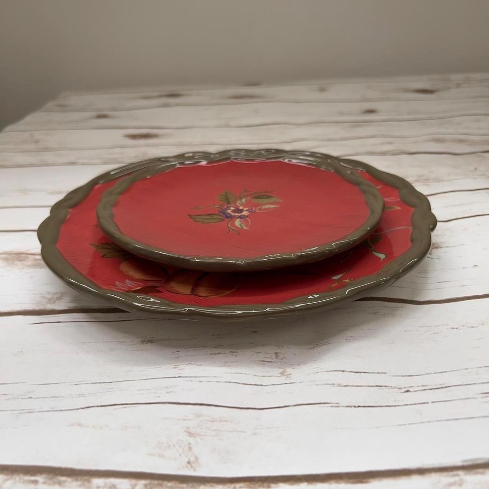 Tracy‎ Porter Octavia Hill Garden Collection Plate Set of 2